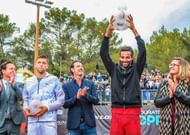 Dustin Brown won the second edition of the Mouratoglou Open on Sunday